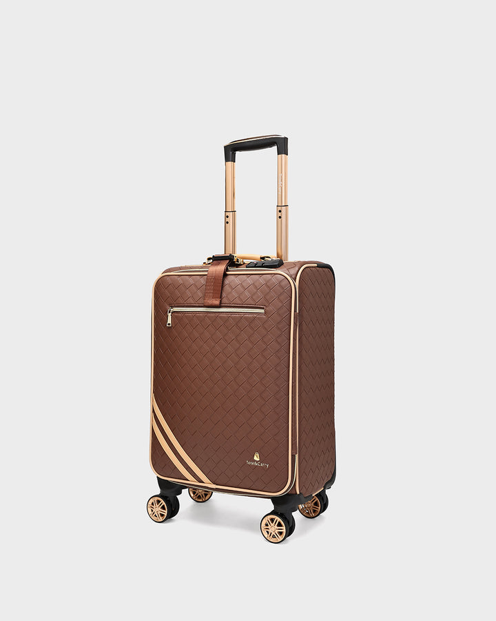 Bodega 2-Piece Luggage Set in Brown