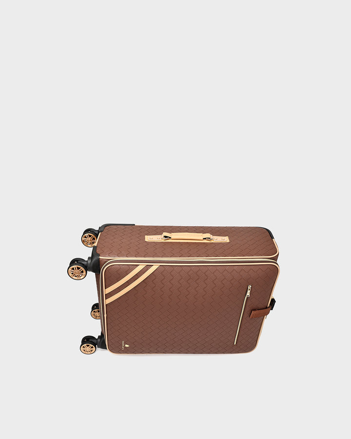 Bodega 2-Piece Luggage Set in Brown