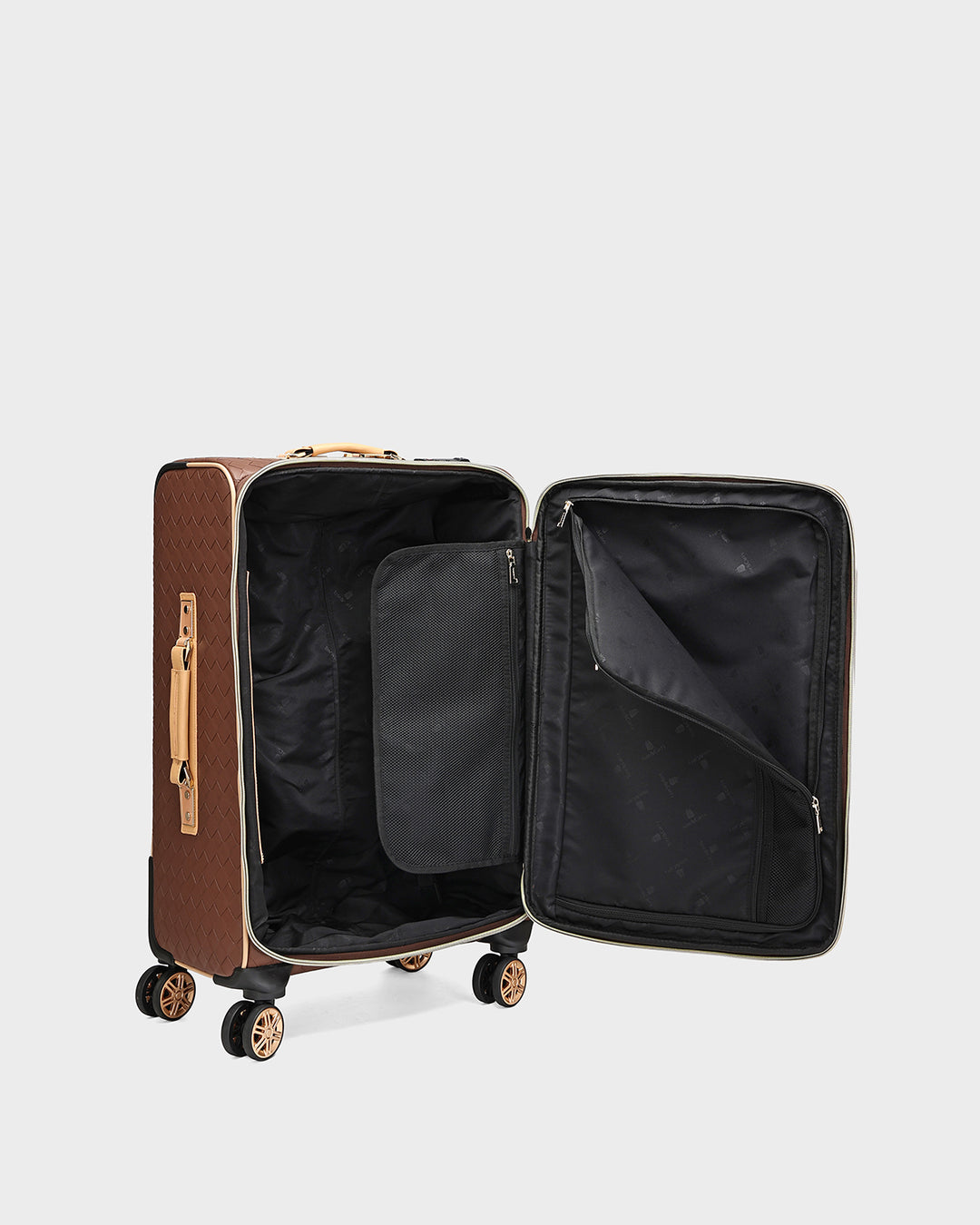 Bodega 2-Piece Luggage Set in Brown