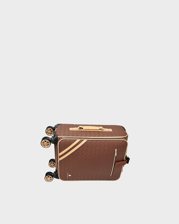 Bodega 2-Piece Luggage Set in Brown