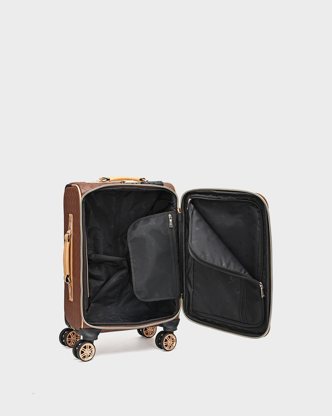 Bodega 2-Piece Luggage Set in Brown