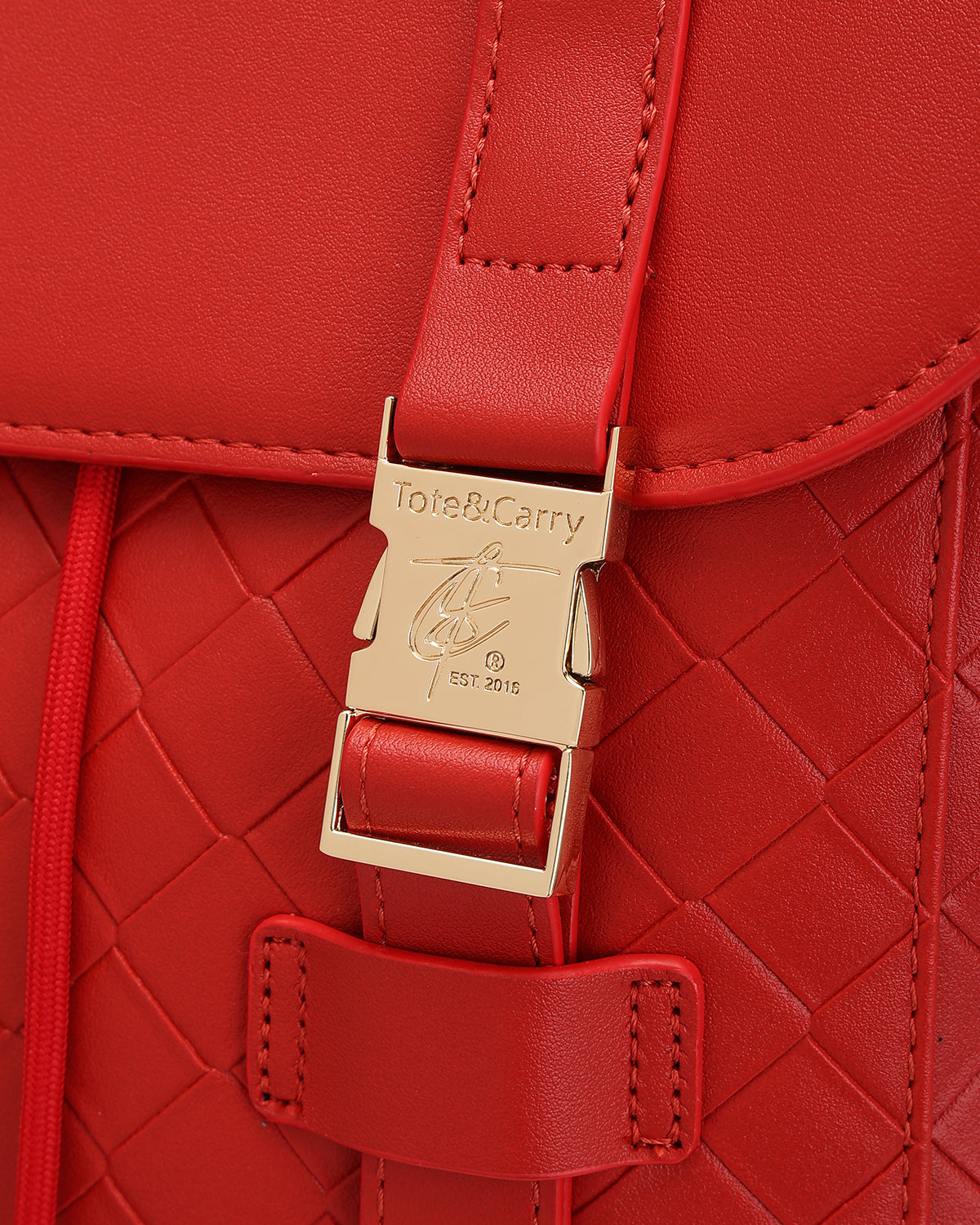Bodega Backpack in Red