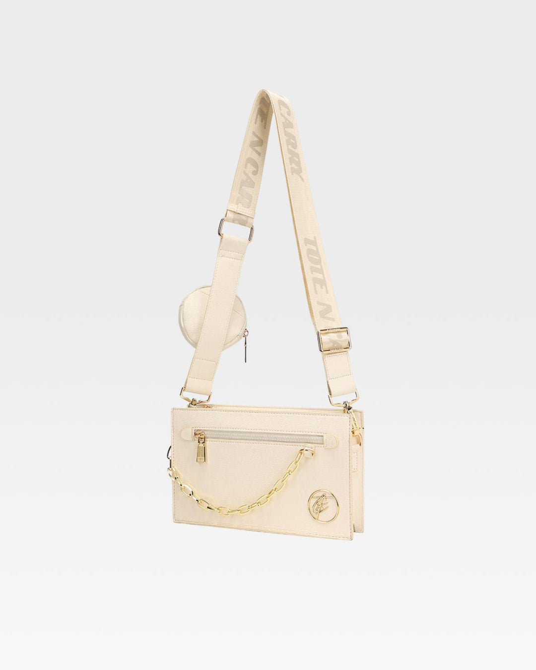 Bodega Crossbody Sling Bag in Beige