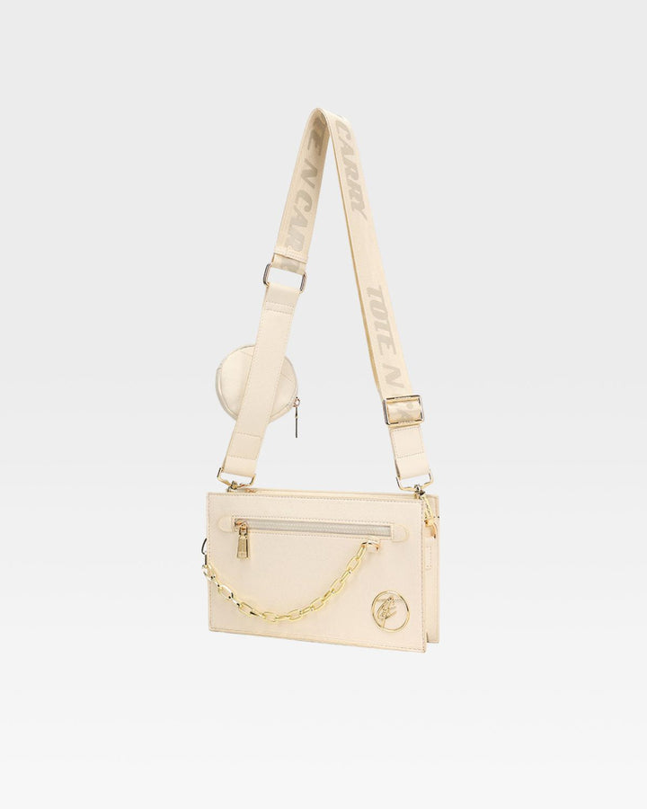Bodega Crossbody Sling Bag in Beige