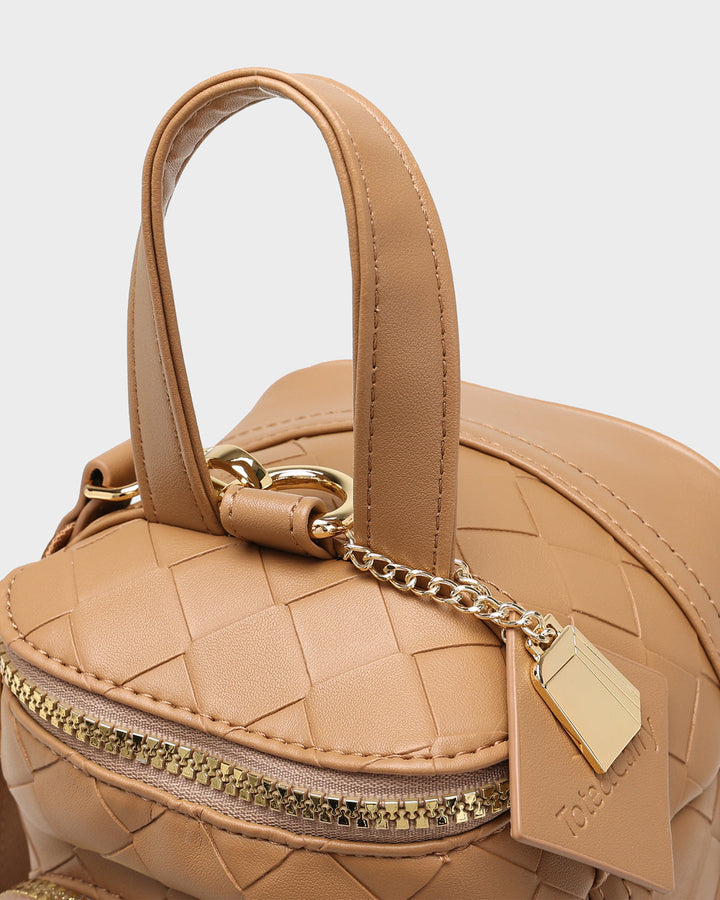 Bodega Toiletry Bag in Caramel