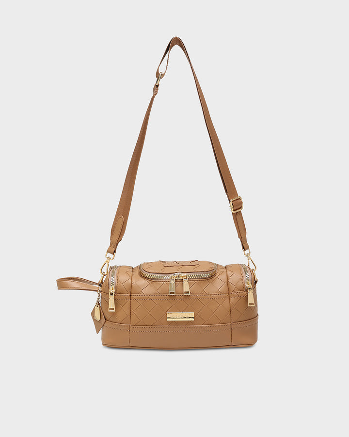 Bodega Toiletry Bag in Caramel