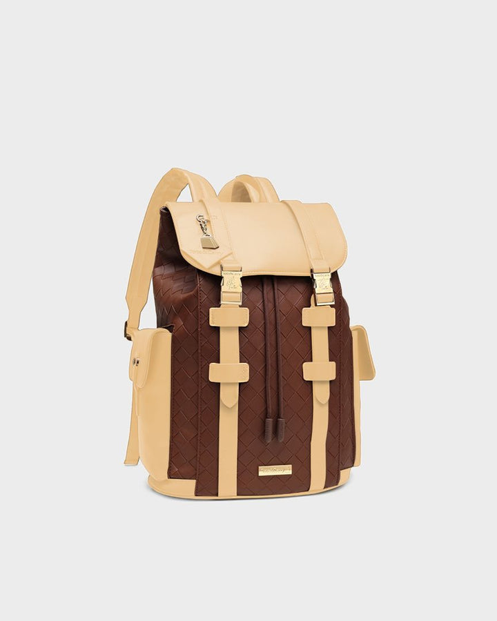 Bodega Explorer Rolling Duffle Set in Beige