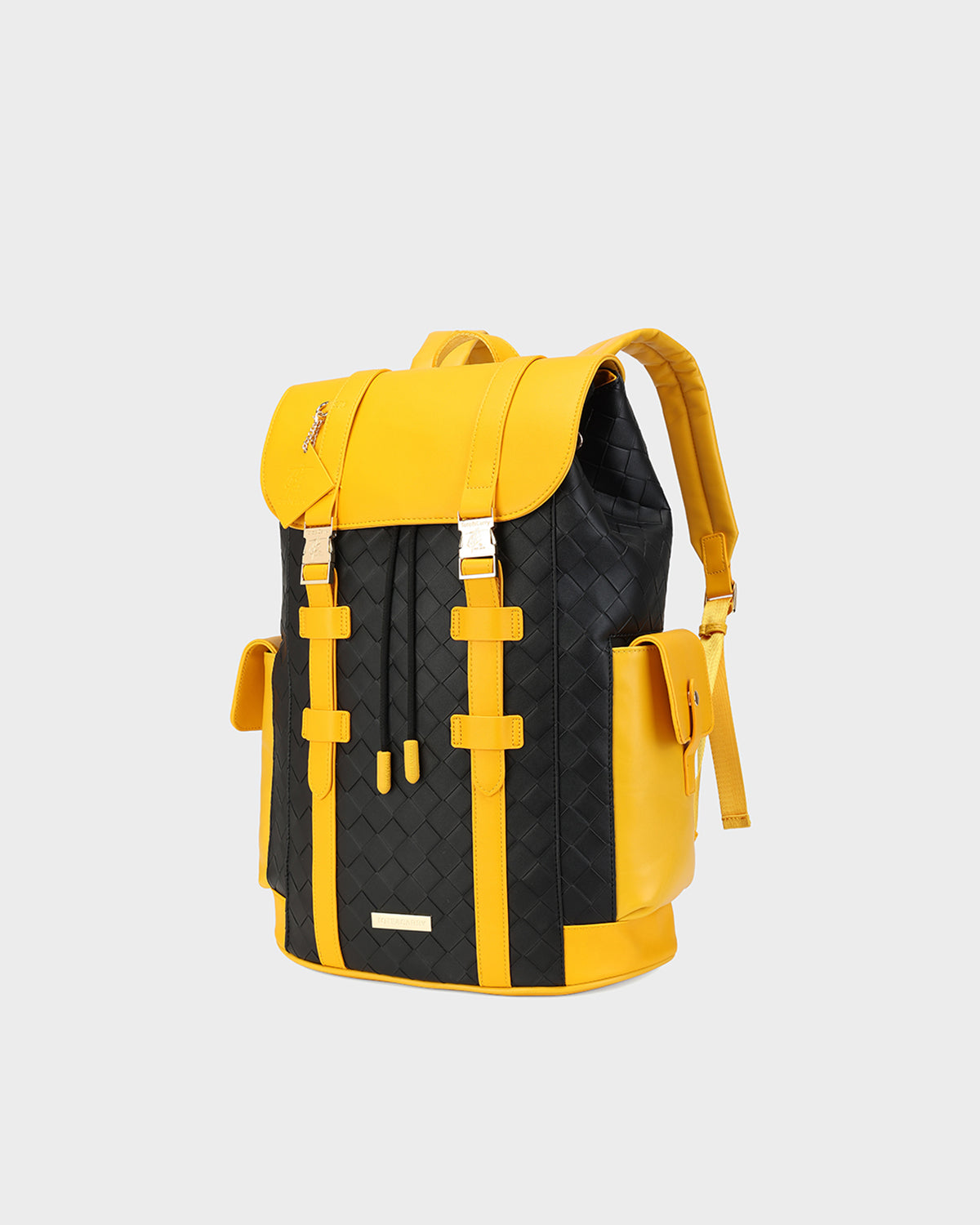 Bodega Explorer Backpack in Black & Yellow