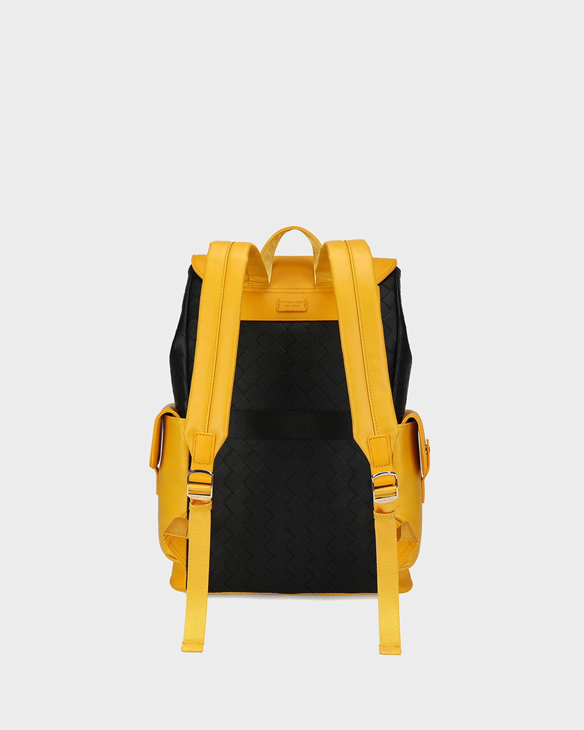 Bodega Explorer Backpack in Black & Yellow