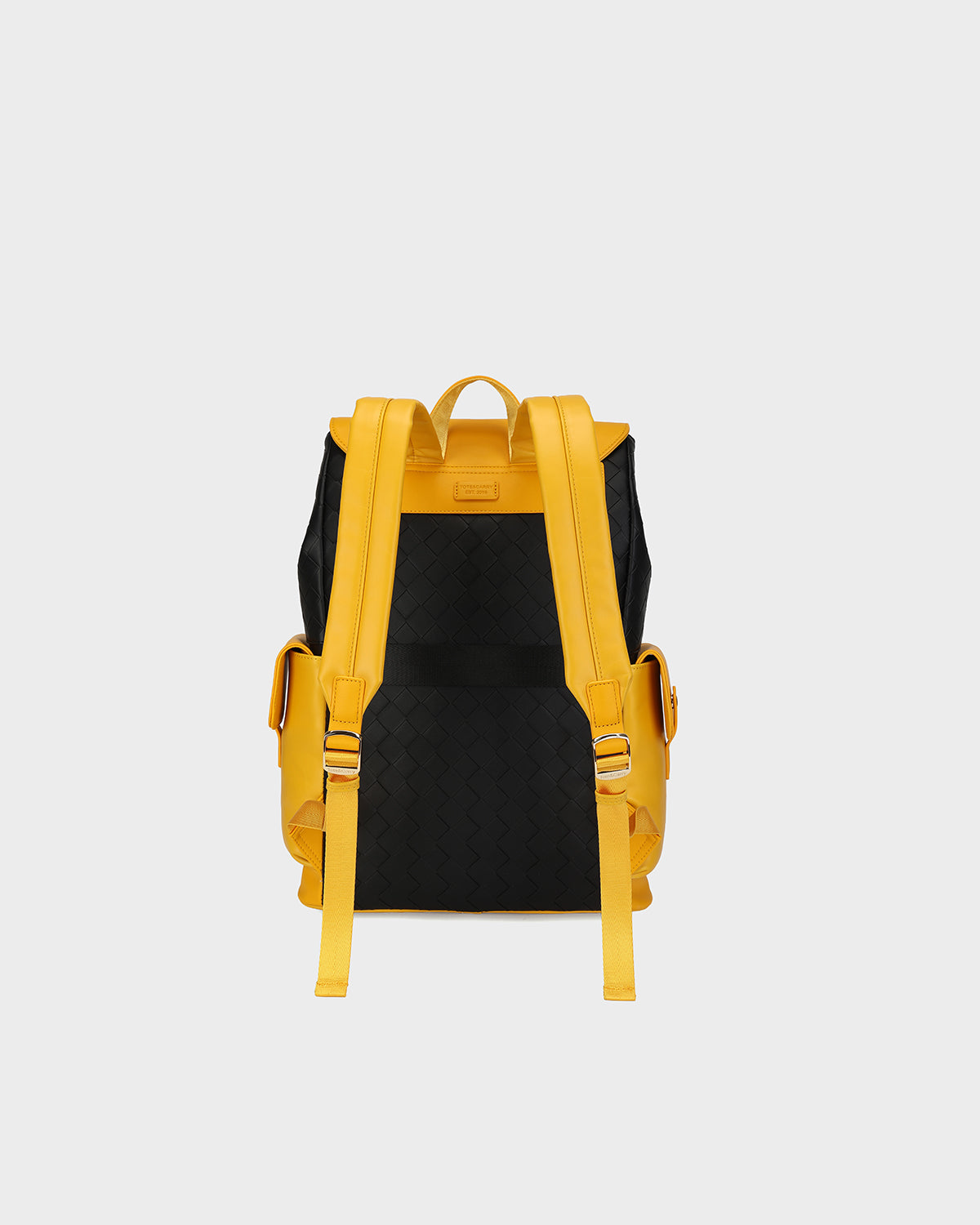Bodega Explorer Backpack in Black & Yellow V2