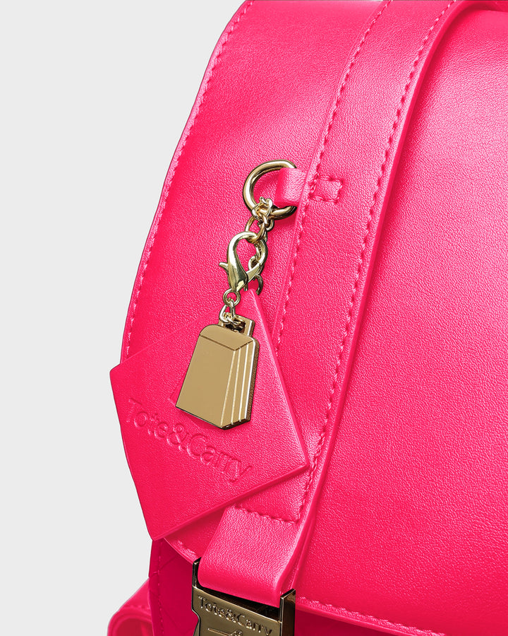 Bodega Explorer Backpack in Neon Pink