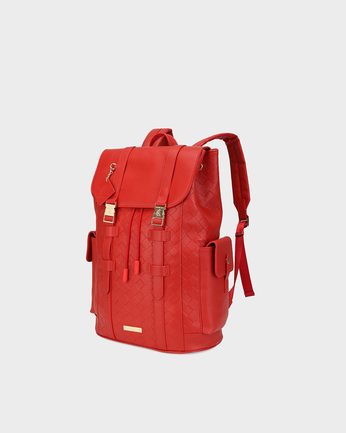 Bodega Explorer Rolling Duffle Set in Red