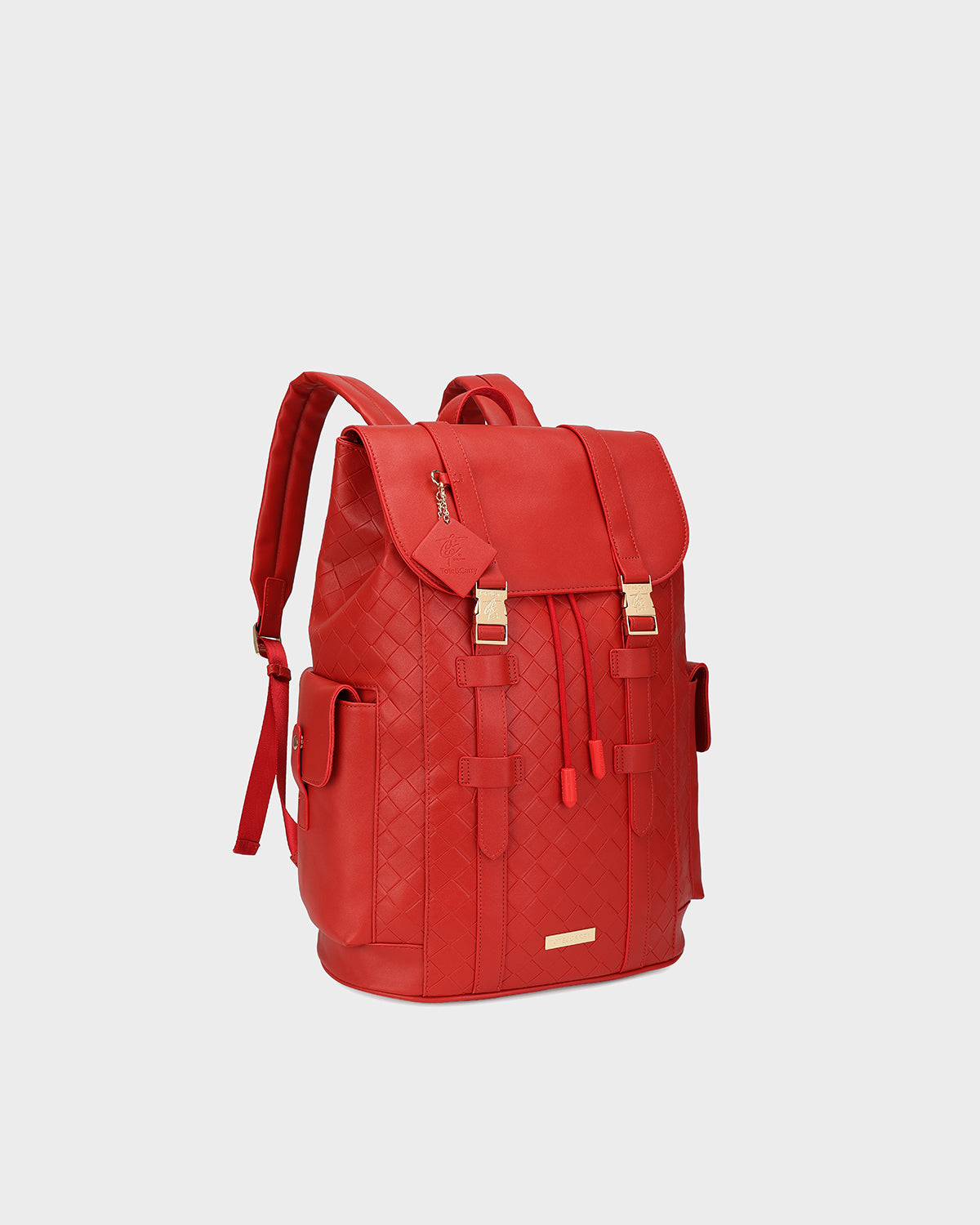 Bodega Explorer Rolling Duffle Set in Red
