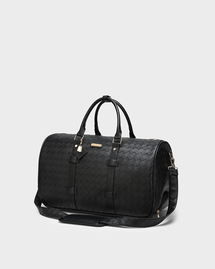 Bodega Rolling Travel Set in Black