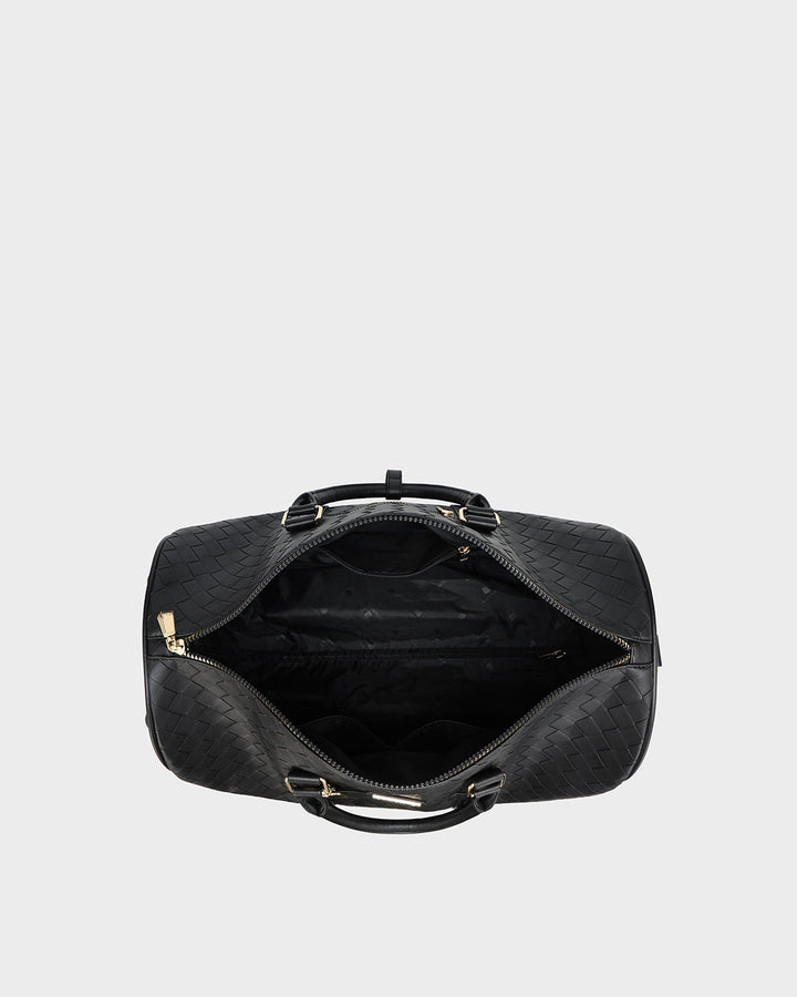 Bodega Rolling Travel Set in Black