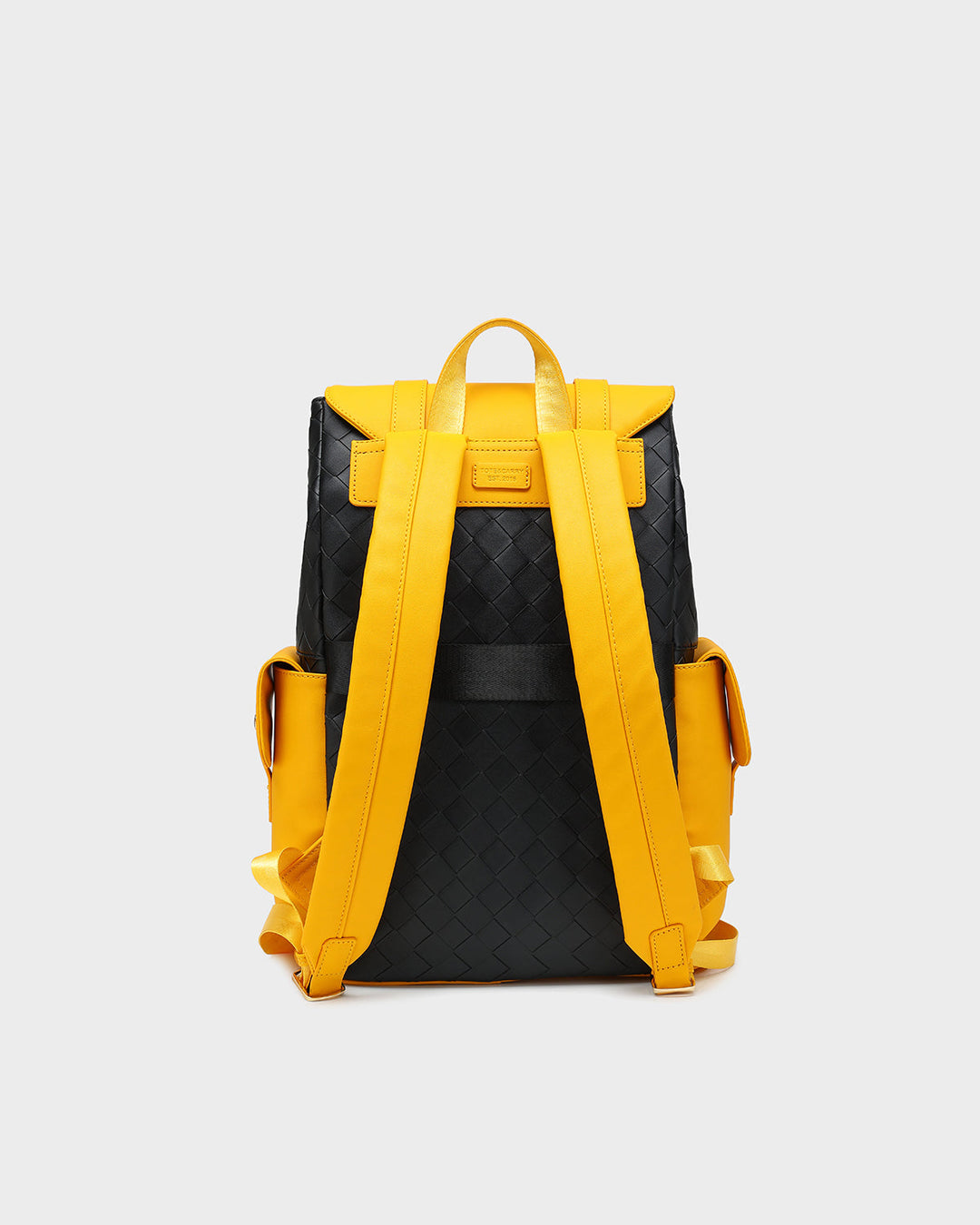 Bodega Rolling Travel Set in Black & Yellow