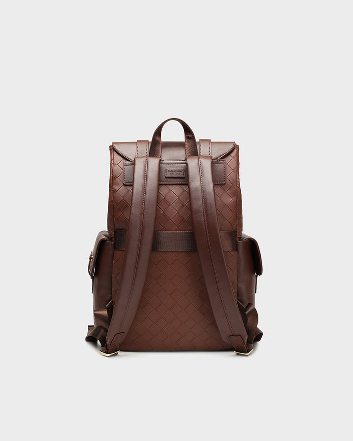 Bodega Rolling Travel Set in Brown