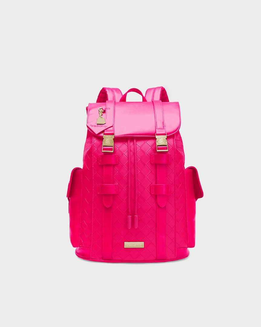 Bodega Explorer Backpack in Neon Pink