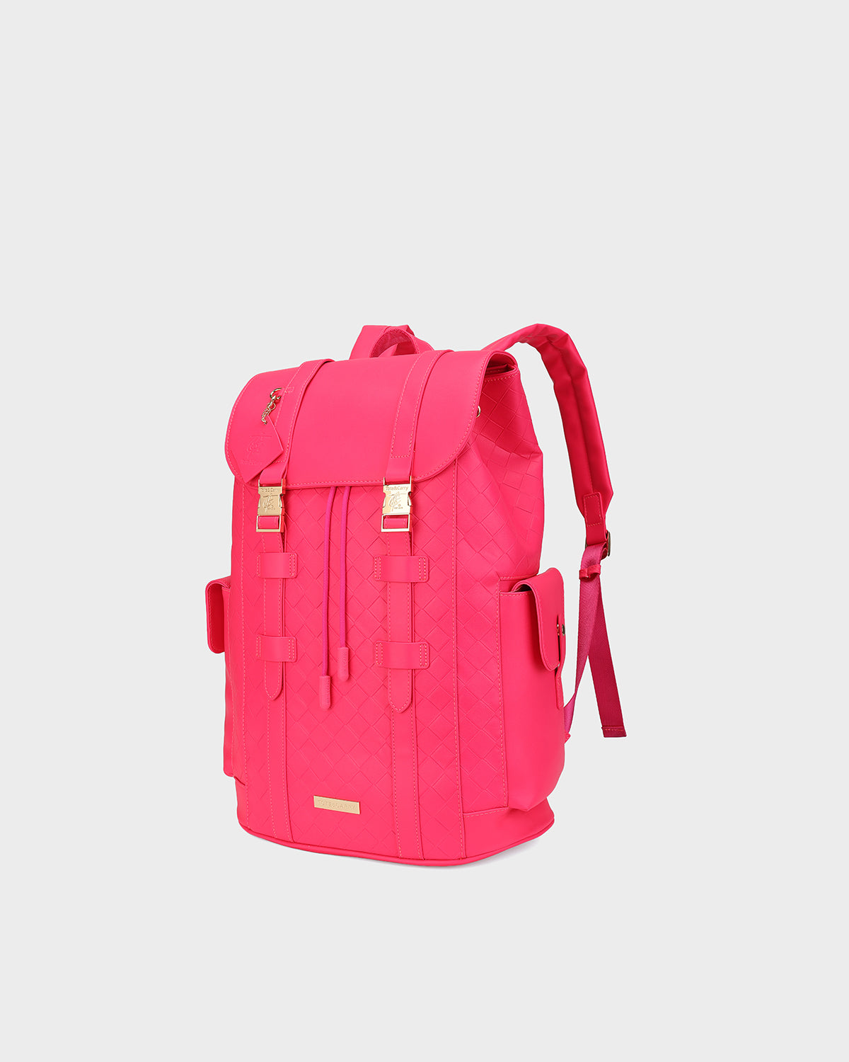 Bodega Explorer Rolling Duffle Set in Neon Pink V2