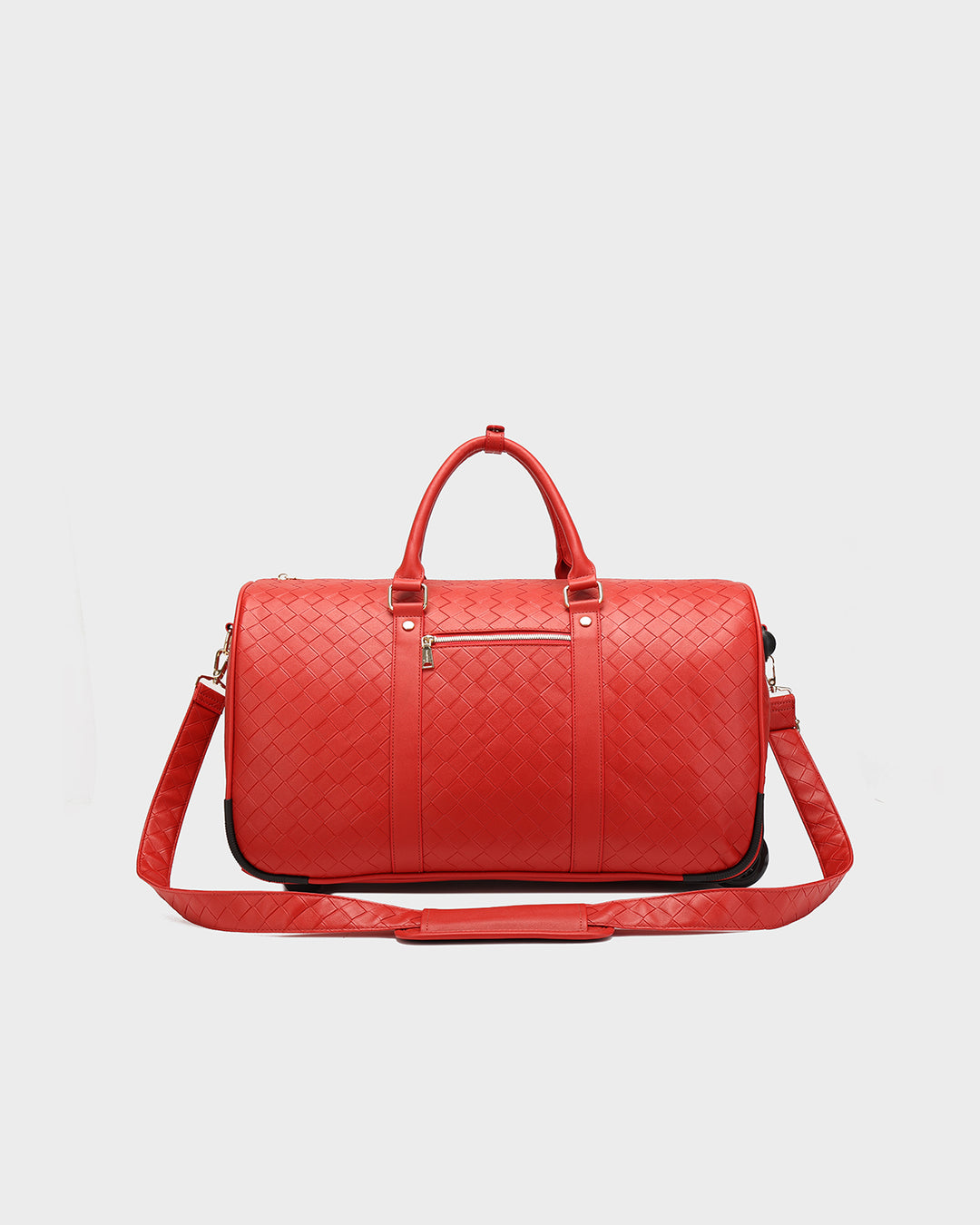 Bodega Rolling Duffle Bag in Red V2