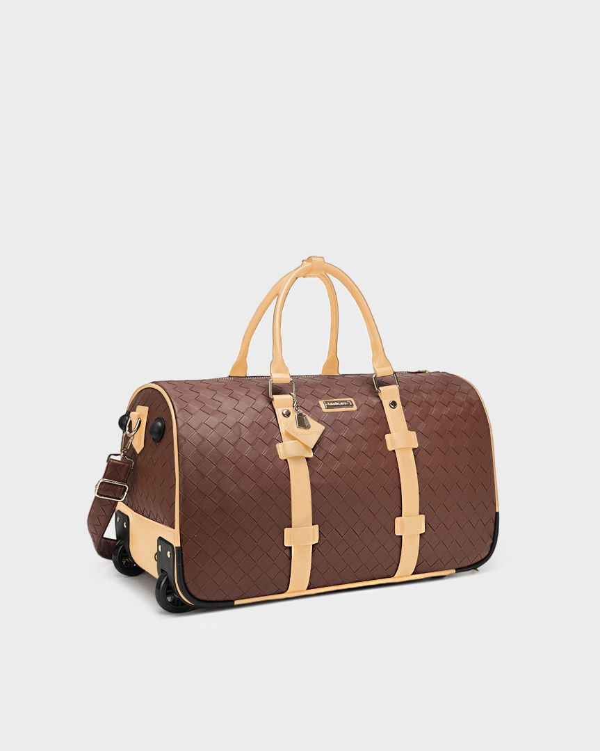 Bodega Genesis Rolling Duffle in Beige