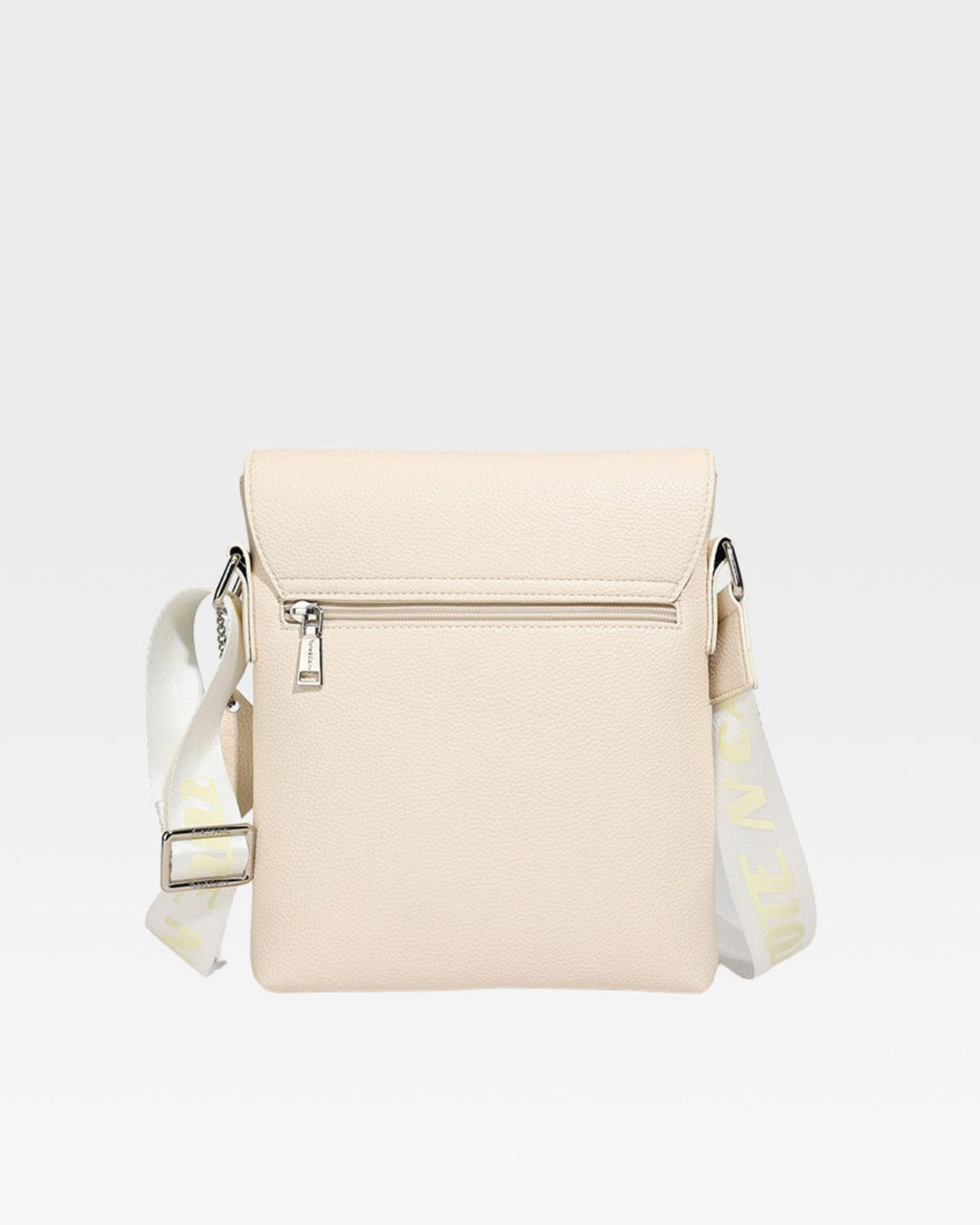 Bodega Crossbody Messenger Bag in Beige Brown