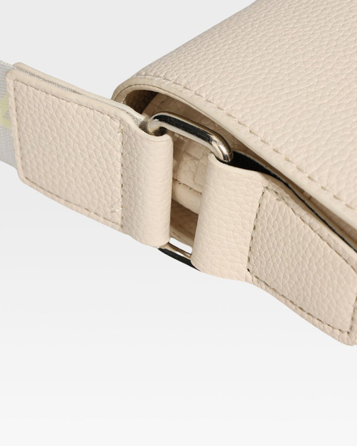 Bodega Crossbody Messenger Bag in Beige Brown