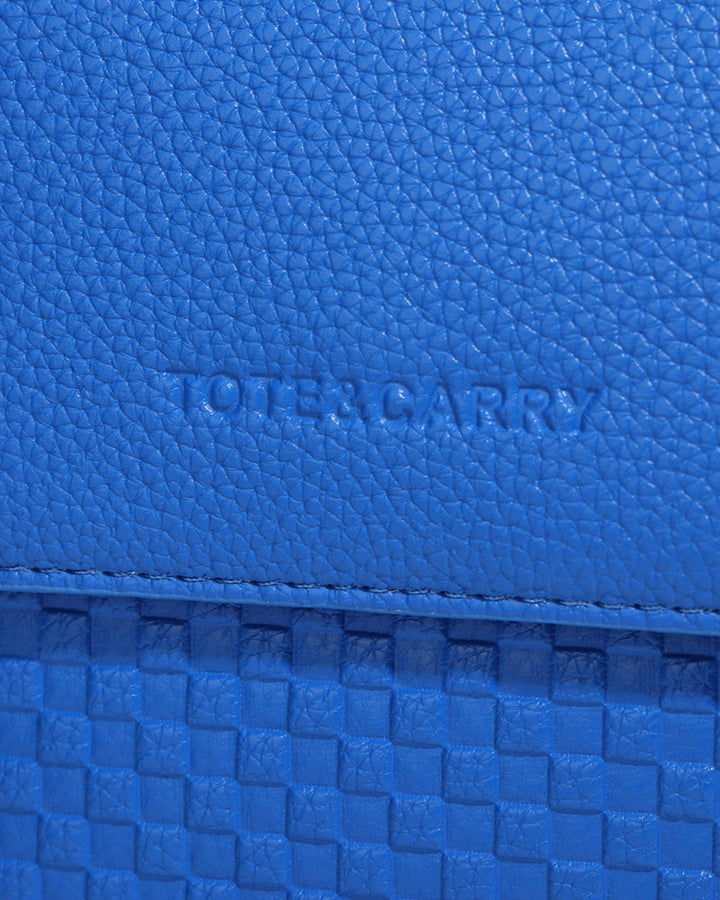 Bodega Crossbody Messenger Bag in Blue