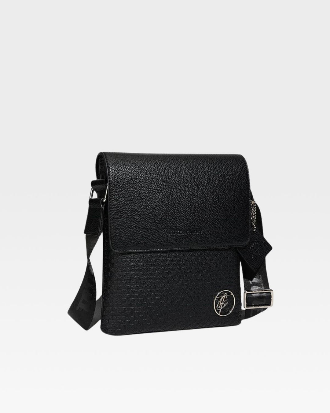 Bodega Crossbody Messenger Bag in Black