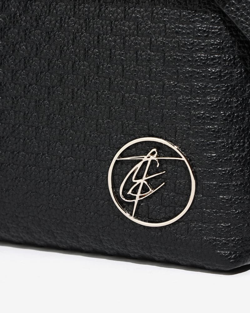 Bodega Crossbody Messenger Bag in Black