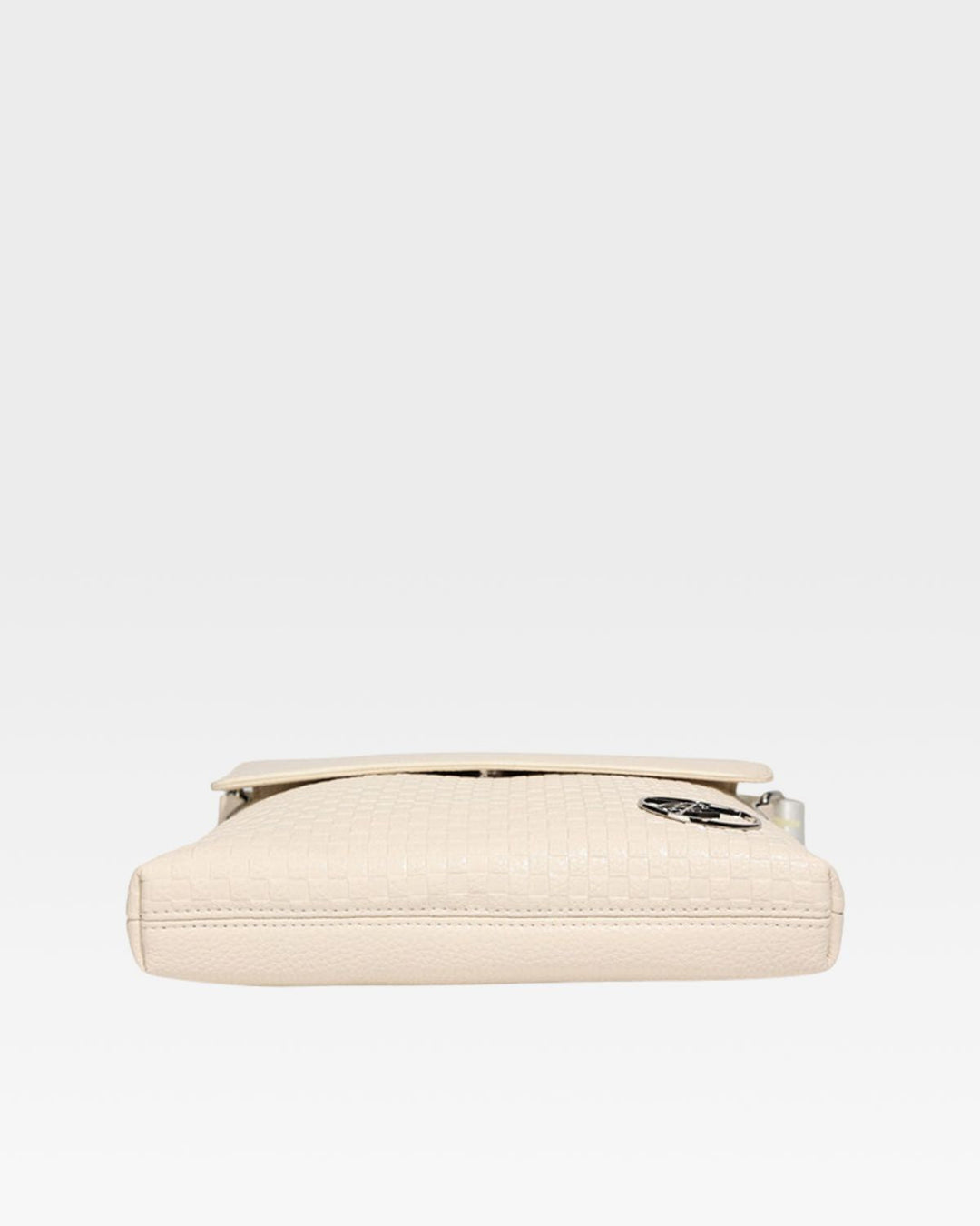 Bodega Crossbody Messenger Bag in Beige Brown