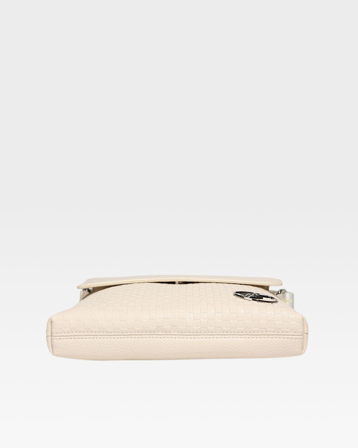 Bodega Crossbody Messenger Bag in Beige Brown
