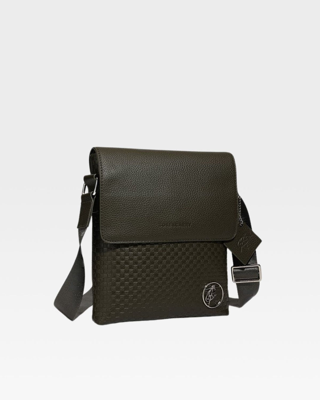 Bodega Crossbody Messenger Bag in Olive Green