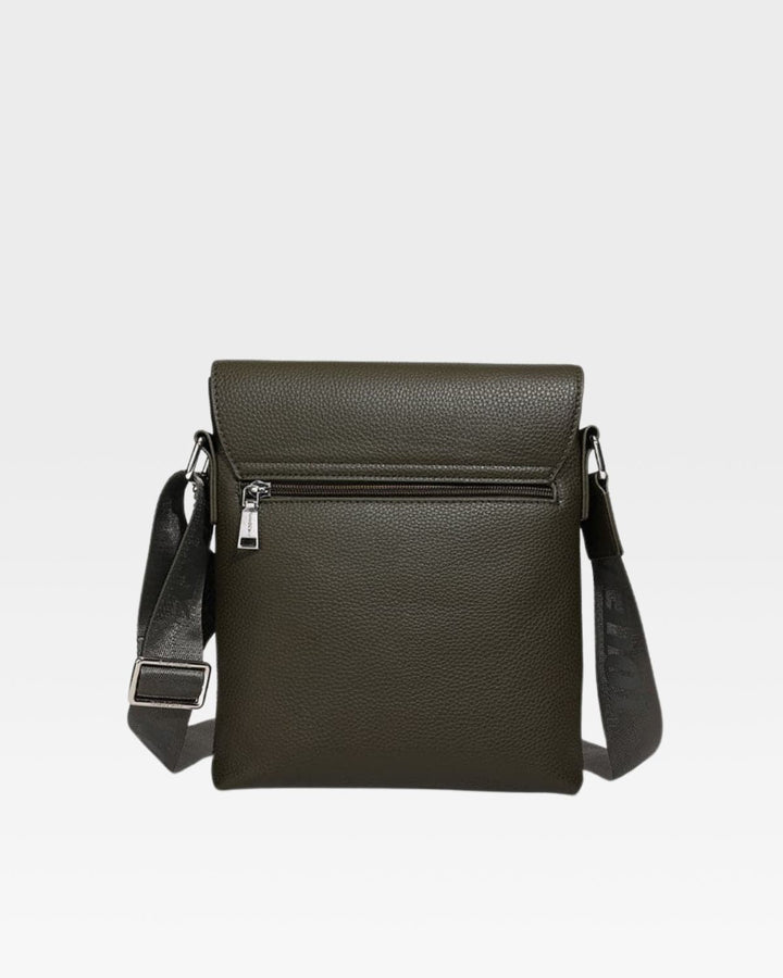 Bodega Crossbody Messenger Bag in Olive Green