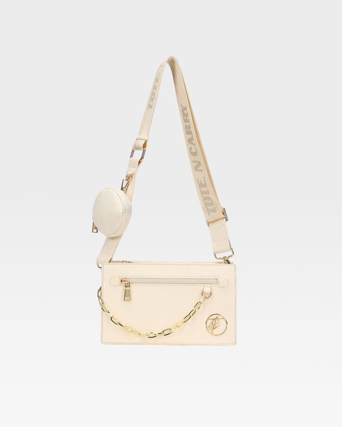 Bodega Crossbody Sling Bag in Beige