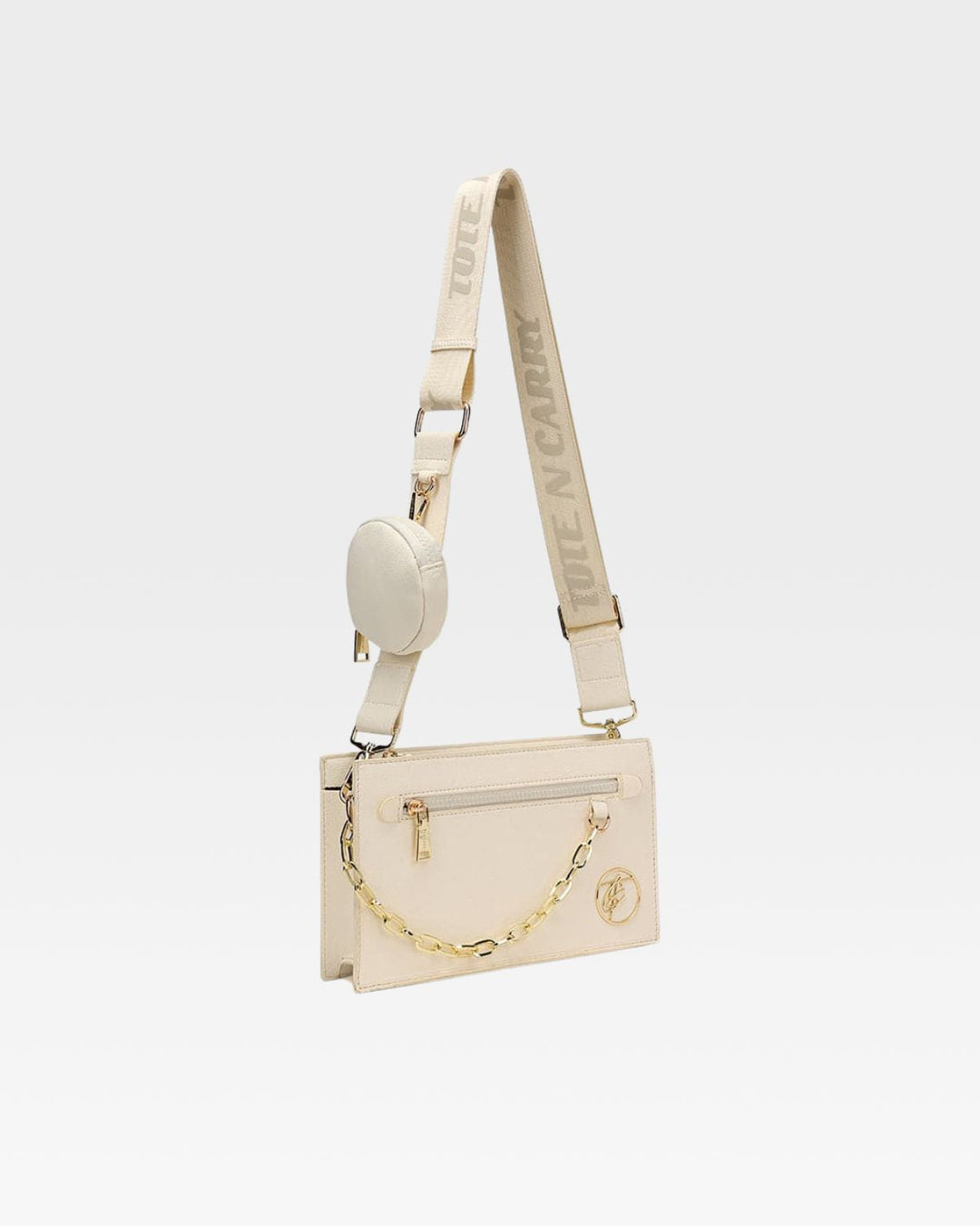 Bodega Crossbody Sling Bag in Beige