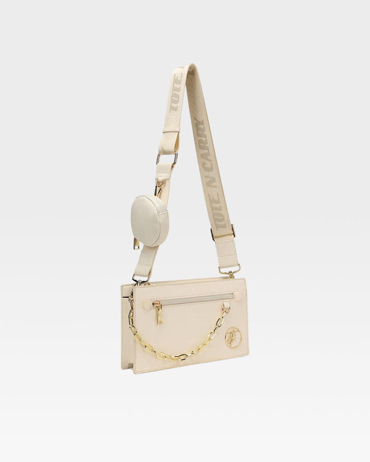 Bodega Crossbody Sling Bag in Beige