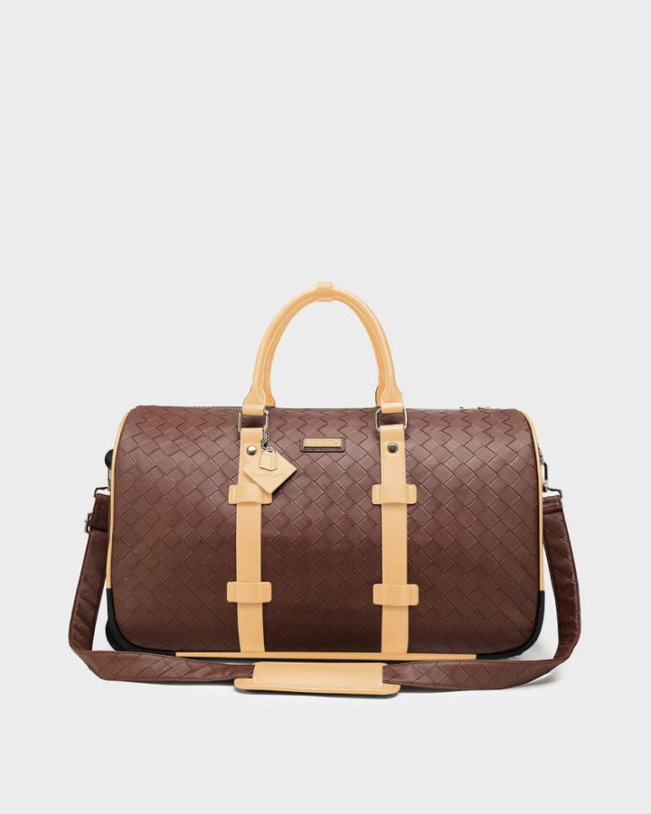 Bodega Explorer Rolling Duffle Set in Beige