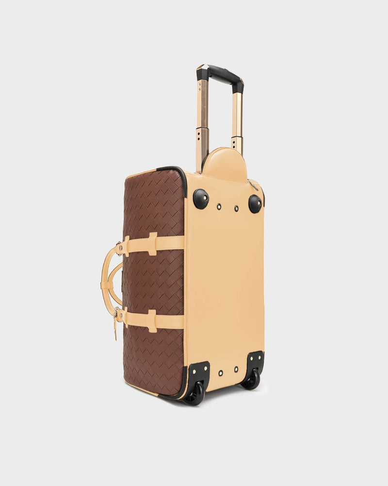 Bodega Traveler Rolling Duffle in Beige