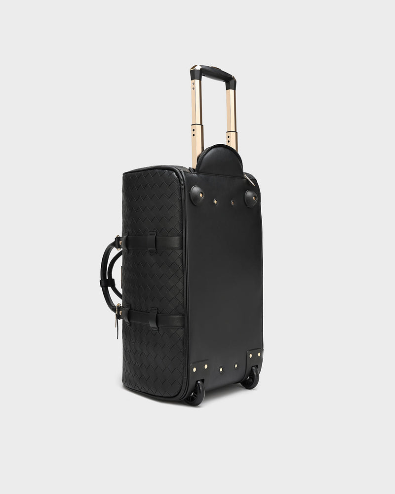 Bodega Traveler Rolling Duffle in Black