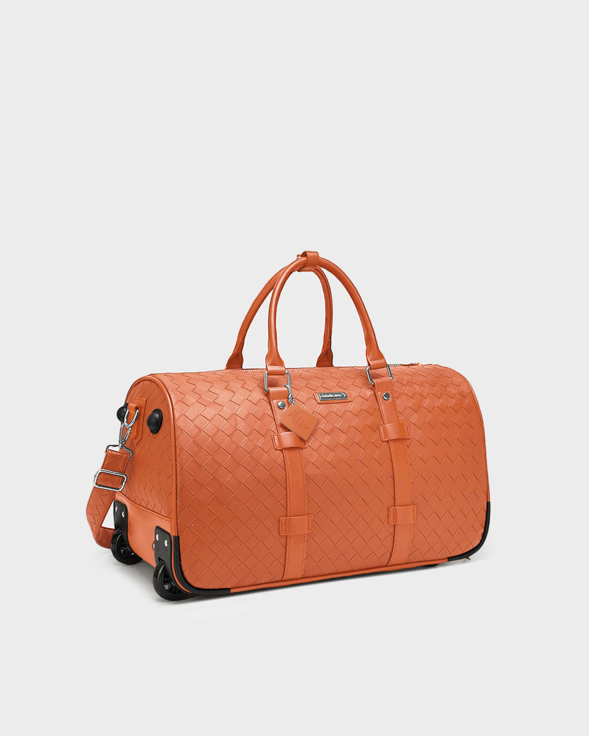 Bodega Explorer Rolling Duffle Set in Orange