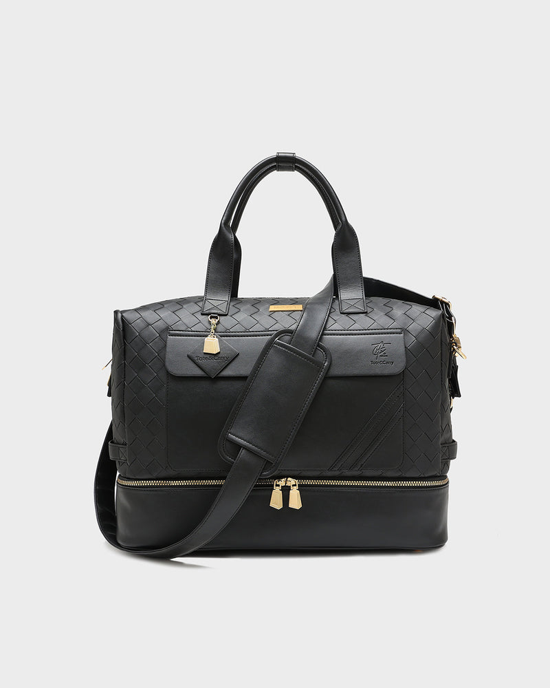Bodega Weekender Duffle Bag in Black