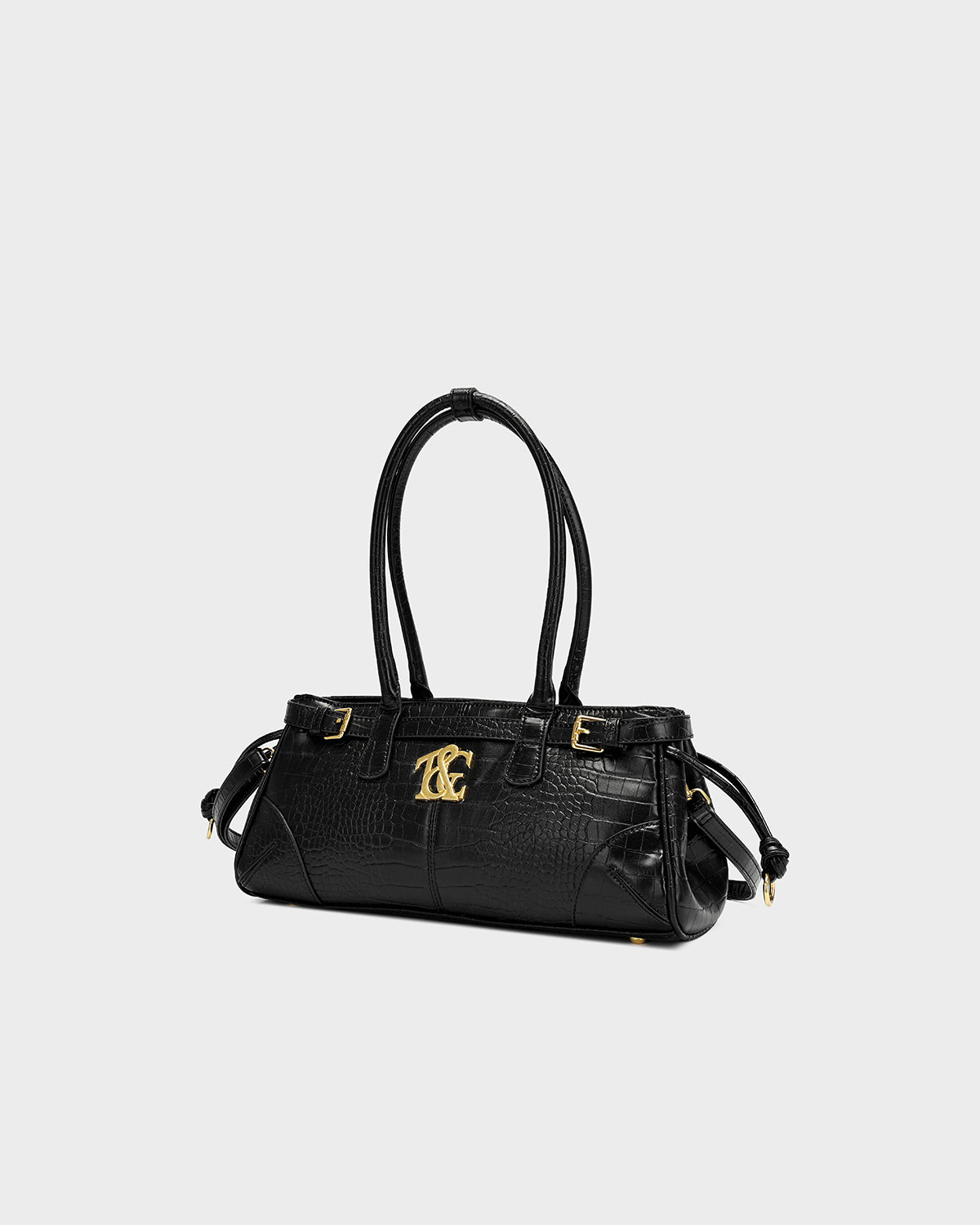 Bonita Baguette Bag in Black