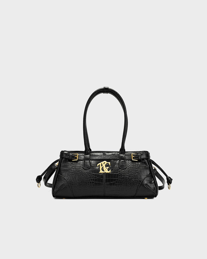 Bonita Baguette Bag in Black