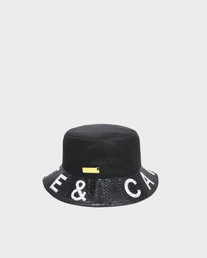 T&C Bucket Hat in Black