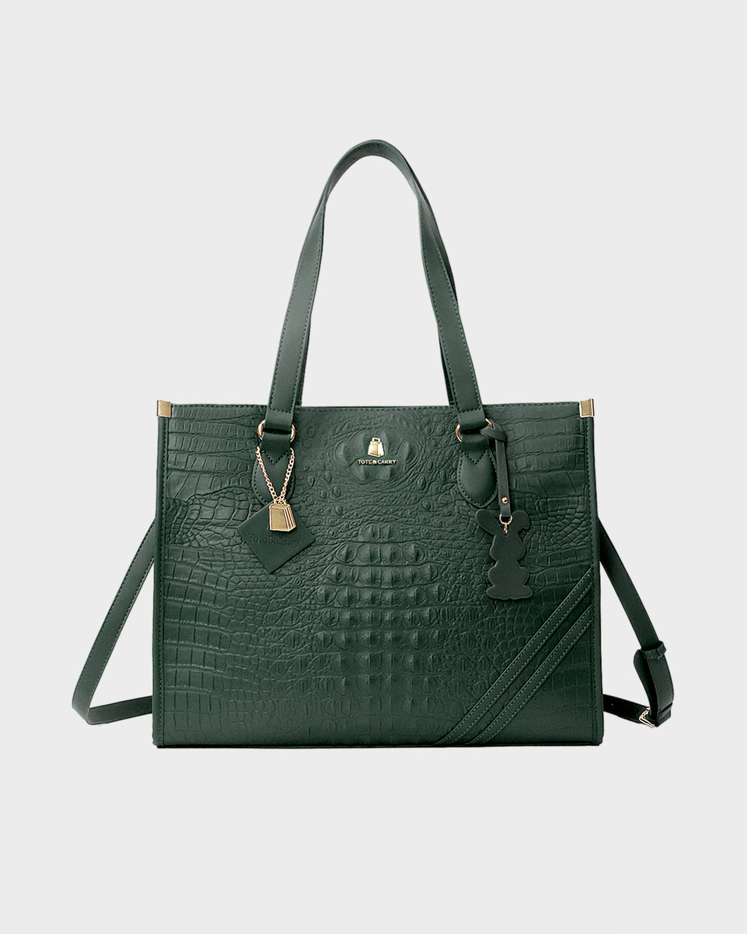 Bunny Key chain in Emerald Green