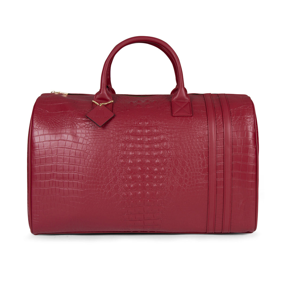Burgundy 2024 duffle bag