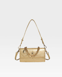 Camila Shoulder Bag in Gold