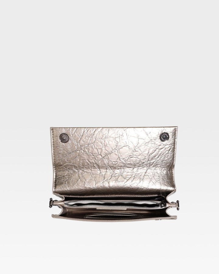 Camila Shoulder Bag in Gun Powder Grey