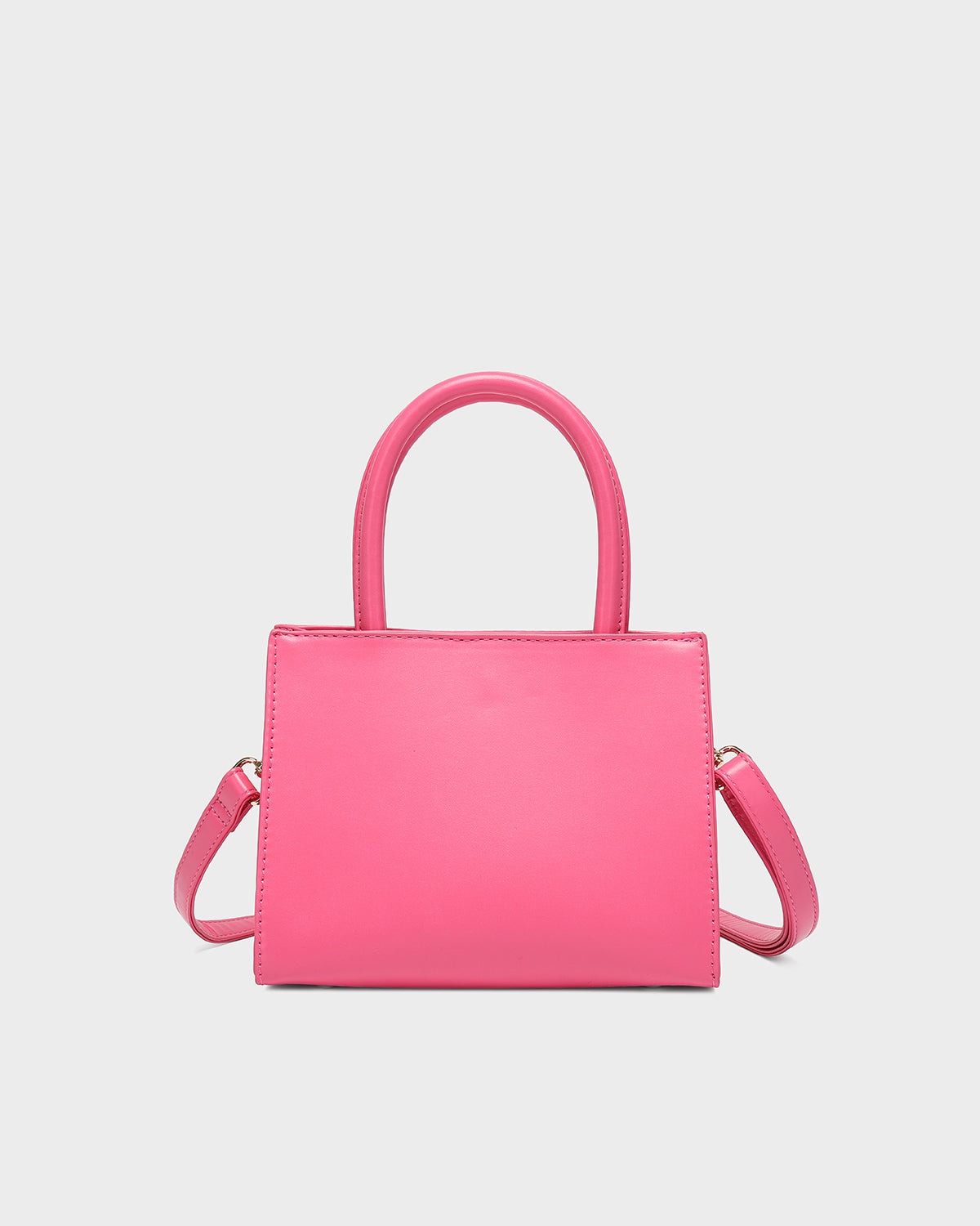 Cash Inside Mini Tote in Baby Pink